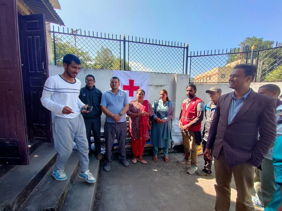 First Aid Volunteers at Panauti Jatra 2025